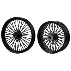 PartzBiz HD 19033215 - Fat Spoke Stock size Tubeless Wheel For Harley Sofail 2018+ Street Bob & Softail Standard - 19x2.5
