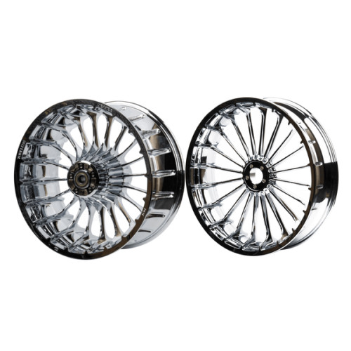 PartzBiz HD: 190345123-Chrome Tubeless Wheels For Harley Softail Fat Boy 2018-2025 - 18x5.5 PartzBiz HD: 190345123-Chrome Tubeless Wheels For Harley Softail Fat Boy 2018-2025 - 18x5.5