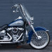 PartzBiz HD: 19034564-Fat Twisted Chrome Spoke Tubeless Wheel For Harley Sofail 2018+ Heritage classic/Slim/Deluxe - 21x3.25