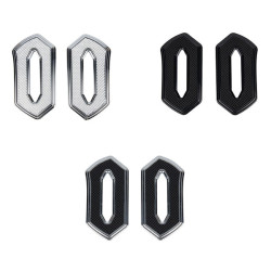PartzBiz HD 19034714 - Diamond Rider Footboard For Harley 2018-2025 Softail Standard Street Bob Low Rider S/ST Breakout - Black+ Chrome