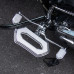 PartzBiz HD: 19034714-Diamond Rider Footboard For Harley 2018-2025 Softail Standard Street Bob Low Rider S/ST Breakout - Black+ Chrome