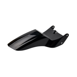 PartzBiz HD 1903546514 - GP-Style Short Rear Fender Fiberglass Black for M8 Harley Softail 2018+ Street bob Low Rides S with 180/200mm Rear tire - Default Title
