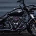 PartzBiz HD: 19036124-Super Ring Air Cleaner For Harley Davidson 2018-2024 Softail 107/114/117 All Models & 2017-2023 Touring 107/114/117 All Models - black with oil bypass kits