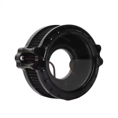 PartzBiz HD: 19039545-Super Ring Round Air Cleaner For Harley Davidson 2018-2024 Softail 107/114/117 All Models & 2017-2023 Touring 107/114/117 All Models - Black PartzBiz HD: 19039545-Super Ring Round Air Cleaner For Harley Davidson 2018-2024 Softail 107/114/117 All Models & 2017-2023 Touring 107/114/117 All Models - Black