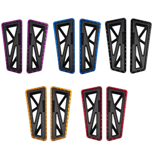 PartzBiz HD: 19041477-Flying Rider Stretched Floorboards For Harley Softail 2018+ Fat Boy/Heritage Classic/Deluxe/Slim - Purple