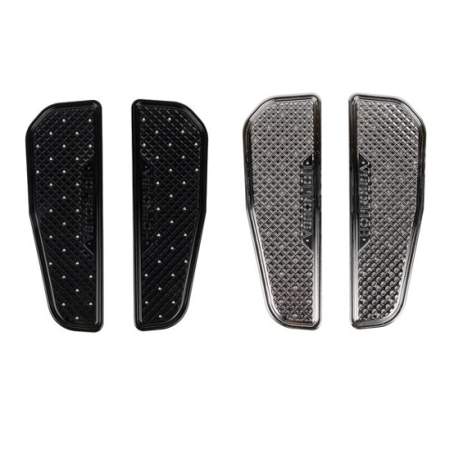 PartzBiz HD: 19051475-Waffle Rider Stretched Floorboards For Harley 1986+ Touring All models - Black PartzBiz HD: 19051475-Waffle Rider Stretched Floorboards For Harley 1986+ Touring All models - Black