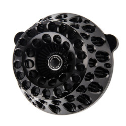 PartzBiz HD 19054678 - Fat Hole Air Cleaner For Harley Davidson 2018-2024 Softail 107/114/117 All Models & 2017-2023 Touring 107/114/117 All Models - Black