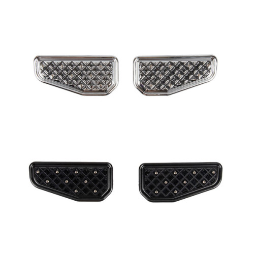 PartzBiz HD: 19057412-Waffle Passenger Floorboards For Harley 2018+ Fat Boy/Heritage Classic/Deluxe/Slim - Black PartzBiz HD: 19057412-Waffle Passenger Floorboards For Harley 2018+ Fat Boy/Heritage Classic/Deluxe/Slim - Black