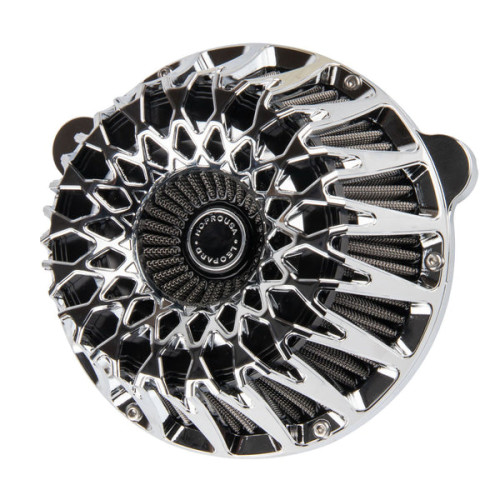 PartzBiz HD: 19064571-Spider Air Cleaner For Harley Davidson 2018-2024 Softail 107/114/117 All Models & 2017-2023 Touring 107/114/117 All Models - Chrome PartzBiz HD: 19064571-Spider Air Cleaner For Harley Davidson 2018-2024 Softail 107/114/117 All Models & 2017-2023 Touring 107/114/117 All Models - Chrome