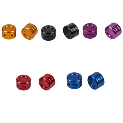 PartzBiz HD 19083422 - Front Axle Nut Covers for Harley 08-23 Touring & Trike all Models - Black PartzBiz HD 19083422 - Front Axle Nut Covers for Harley 08-23 Touring & Trike all Models - Black