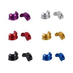 PartzBiz HD 1921421 - Handlebar Cluth Brake Perch Clamp Fit for Harley 2008-2023 Touring - Red