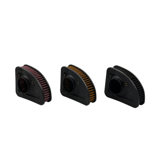 PartzBiz HD: AIR-K3-BLK-Hoprousa High-Flow Washable Motorcycle Air Filter For Replacement(OEM# 29400212) Fit For Harley 2017+ Touring M8 Glide Road King CVO Street Electra Glide - Black PartzBiz HD: AIR-K3-BLK-Hoprousa High-Flow Washable Motorcycle Air Filter For Replacement(OEM# 29400212) Fit For Harley 2017+ Touring M8 Glide Road King CVO Street Electra Glide - Black