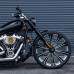 PartzBiz HD: AIR-M8-CHRR-Super Ring Air Cleaner For Harley Davidson 2018-2024 Softail 107/114/117 All Models & 2017-2023 Touring 107/114/117 All Models - chrome