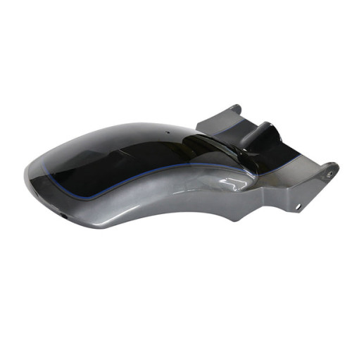 PartzBiz HD: FDR-ST260-GGM-Short Rear Fender Gauntlet Gray Metallic Vivid Black with Blue & Black Pinstripe with Lights Plug & play For 2018+ Breakout & Fat Boy - Default Title PartzBiz HD: FDR-ST260-GGM-Short Rear Fender Gauntlet Gray Metallic Vivid Black with Blue & Black Pinstripe with Lights Plug & play For 2018+ Breakout & Fat Boy - Default Title