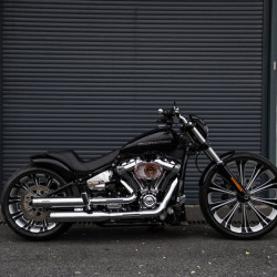 PartzBiz HD WHL-FB18-BKW - 3D Forged Ape Wheels For Harley Sotail Softail Models - 18x4.25 PartzBiz HD WHL-FB18-BKW - 3D Forged Ape Wheels For Harley Sotail Softail Models - 18x4.25