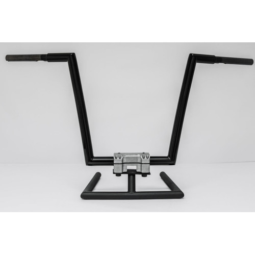PartzBiz HD: 3470633-KST Kustoms Polished 14” Outlaw Handlebars Bars Harley FLTR Softail Dyna 1.25”