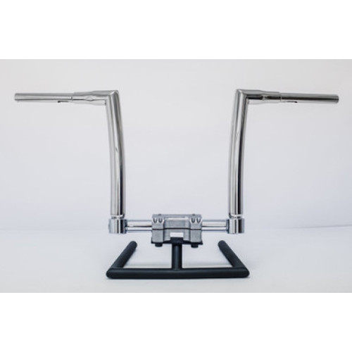 PartzBiz HD: 3471032-KST Kustoms Polished 12” Pathfinder Handlebars Bars Harley Road King Glide FL