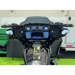 PartzBiz HD PATRIOT14B - KST Kustoms แฮนด์บาร์ Gloss Black 14 Patriot Bagger Harley Touring Batwing PartzBiz HD PATRIOT14B - KST Kustoms แฮนด์บาร์ Gloss Black 14 Patriot Bagger Harley Touring Batwing