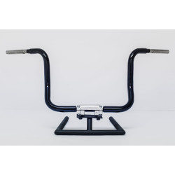 PartzBiz HD SIXBENDKICKER10P - KST Kustoms Polished 10” Six Bend Kicker Handlebars Bars Harley Touring Batwing