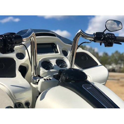 PartzBiz HD: 3470971-KST Kustoms Polished 14” Spearhead Handlebars Bars Harley Road King Glide 1.5” .