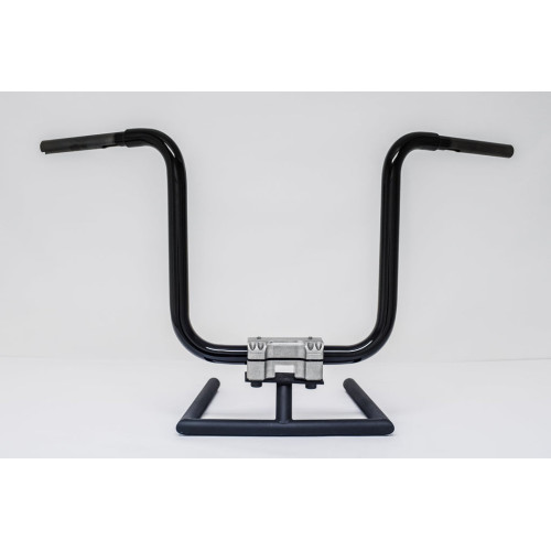 PartzBiz HD: 3470525-KST Kustoms Polished 12 Straight Jacket Handlebars Bars Harley FLTR Softail 1.25