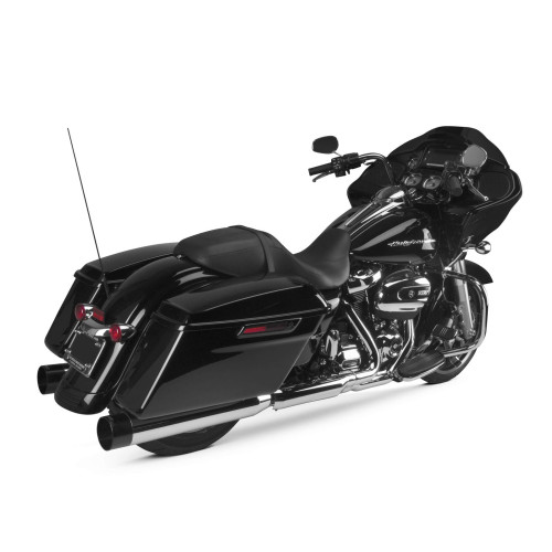 PartzBiz HD: 3459296-Two Brothers Racing Chrome Harley 17-20 Touring ท่อไอเสียสลิปออน