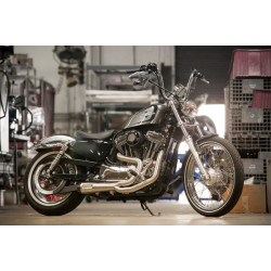 PartzBiz HD 005-4580199 - ท่อไอเสีย Two Brothers Racing Comp S Stainless 2-1 Harley Sportster