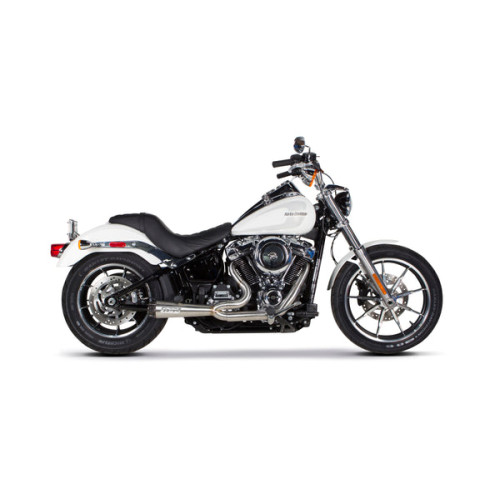 PartzBiz HD: 3486357-Two Brothers Comp-S 2-1 Exhaust Header Pipe Black CF Tip Harley Softail 2018+