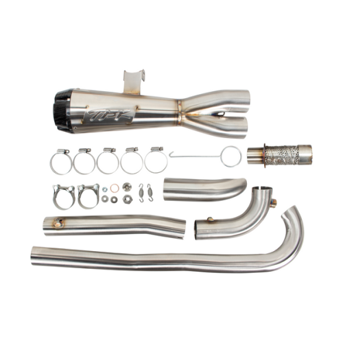 PartzBiz HD: 3486315-Two Brothers 2 Into 1 2-1 Black Comp S Exhaust System Pipe Harley Sportster S