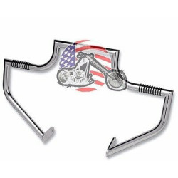 PartzBiz HD 0109-1-15 - Chrome Linbar Lindby Highway Bar Engine Guard Pegs 2015-2016 Harley Road Glide PartzBiz HD 0109-1-15 - Chrome Linbar Lindby Highway Bar Engine Guard Pegs 2015-2016 Harley Road Glide