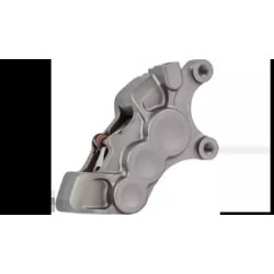 PartzBiz HD 02-219 - Arlen Ness 6Piston Bore Caliper Titanium FrontRight 11.8 Harley BigTwin XL 06-21