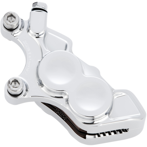 PartzBiz HD: 3486530-Arlen Ness 4Piston Caliper Chrome Billet FrontRight 11.8 Harley BigTwin XL 06-21 PartzBiz HD: 3486530-Arlen Ness 4Piston Caliper Chrome Billet FrontRight 11.8 Harley BigTwin XL 06-21
