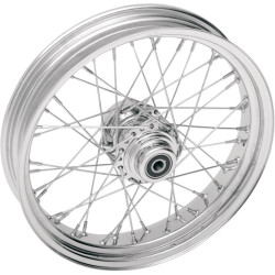 PartzBiz HD 0204-0224 - Chrome 18‚ x 5.5‚” ขอบล้อหลัง 40 ก้าน Harley 2006 Softail FXST 200mm Duece