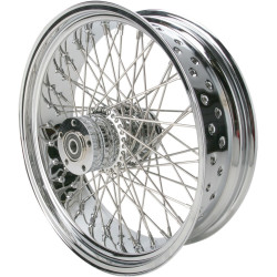 PartzBiz HD 0204-0225 - Chrome 18‚ x 5.5‚” 60 ก้านล้อหลัง Harley 2006 Softail FXST 200mm Duece
