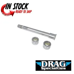 PartzBiz HD 0214-1980 - Drag Specialties แพ็คเกจชุดเพลาหน้าโครเมียม 2018+ Harley Softail FXBB FXLR PartzBiz HD 0214-1980 - Drag Specialties แพ็คเกจชุดเพลาหน้าโครเมียม 2018+ Harley Softail FXBB FXLR