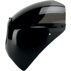 PartzBiz HD 06-035 - Arlen Ness Black Primer Fairing Windshield 06-2017 Harley Dyna 49มม. Club Cafe