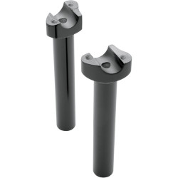 PartzBiz HD 0602-0407 - Black Straight Handlebar Risers 8” Harley Club Style Dyna Softail FXR Sportster PartzBiz HD 0602-0407 - Black Straight Handlebar Risers 8” Harley Club Style Dyna Softail FXR Sportster