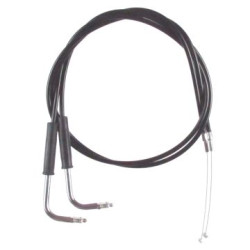 PartzBiz HD 0650-0336 - Black Vinyl Throttle Cable Stock 39.5” OE 56523-02 Harley Road King FLHR 96-07 PartzBiz HD 0650-0336 - Black Vinyl Throttle Cable Stock 39.5” OE 56523-02 Harley Road King FLHR 96-07