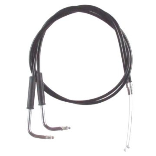 PartzBiz HD: 3473479-Black Vinyl Throttle Cable Stock 39.5” OE 56523-02 Harley Road King FLHR 96-07 PartzBiz HD: 3473479-Black Vinyl Throttle Cable Stock 39.5” OE 56523-02 Harley Road King FLHR 96-07