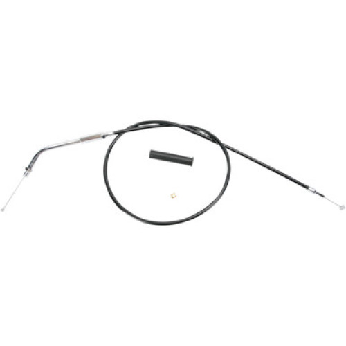 PartzBiz HD: 3474033-Black Vinyl 30” Throttle Cable 90 Degree 3 3/4” Travel Harley 81-89 Big Twin XL