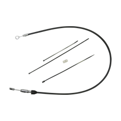 PartzBiz HD 0652-2859 - Drag Specialties Upper Clutch Cable Black Vinyl 44” Harley Softail Touring 18+ PartzBiz HD 0652-2859 - Drag Specialties Upper Clutch Cable Black Vinyl 44” Harley Softail Touring 18+