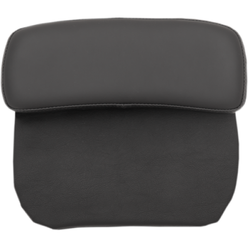 PartzBiz HD: 3460506-Chopped Tour Pak Backrest Pads Solar Reflective Leather Drag Specialties