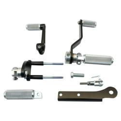 PartzBiz HD 102-0077 - TC Bros Mid-Control Kit พร้อมที่วางเท้าสำหรับ Harley Sportsters ปี 1991-2003 พร้อม 5 สปีด PartzBiz HD 102-0077 - TC Bros Mid-Control Kit พร้อมที่วางเท้าสำหรับ Harley Sportsters ปี 1991-2003 พร้อม 5 สปีด
