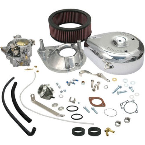 PartzBiz HD: 3453463-S&S Super E Carb Carburetor Kit 1957-1978 Harley Sportster Ironhead XL 11-0404
