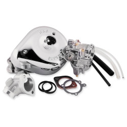 PartzBiz HD 11-0470 - S&S Super E Shorty Carb ชุดท่อร่วมไอดีคาร์บูเรเตอร์ 04-06 Harley Sportster XL PartzBiz HD 11-0470 - S&S Super E Shorty Carb ชุดท่อร่วมไอดีคาร์บูเรเตอร์ 04-06 Harley Sportster XL