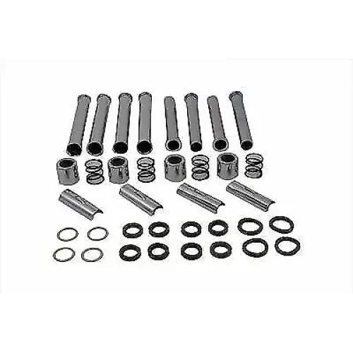 PartzBiz HD: 3445936-Chrome Pushrod Tube Cover Complete Kit Harley Ironhead Sportster Model Silicone PartzBiz HD: 3445936-Chrome Pushrod Tube Cover Complete Kit Harley Ironhead Sportster Model Silicone