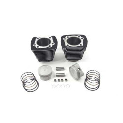 PartzBiz HD 11-1118 - 883 ถึง 1200 สีดำ กระบอกสูบ 9.5:1 ชุดแปลงลูกสูบ Big Bore Harley Sportster PartzBiz HD 11-1118 - 883 ถึง 1200 สีดำ กระบอกสูบ 9.5:1 ชุดแปลงลูกสูบ Big Bore Harley Sportster
