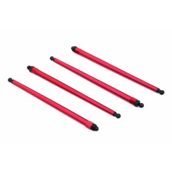 PartzBiz HD 11-9715 - ชุดก้านกระทุ้งแบบปรับได้ Sifton Red Taper Lite สำหรับ Harley Twin Cam Softail Touring