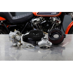 PartzBiz HD 110-0148 - S&S Super G Carb Stealth ชุดเครื่องฟอกอากาศ Black Teardrop Harley Big Twin 84-99 PartzBiz HD 110-0148 - S&S Super G Carb Stealth ชุดเครื่องฟอกอากาศ Black Teardrop Harley Big Twin 84-99