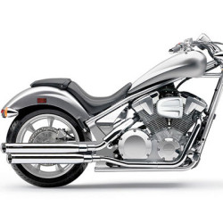 PartzBiz HD 1133 - Cobra Chrome 3” Mufflers Exhaust Pipes 2010-2016 Honda Fury Stateline Sabre PartzBiz HD 1133 - Cobra Chrome 3” Mufflers Exhaust Pipes 2010-2016 Honda Fury Stateline Sabre